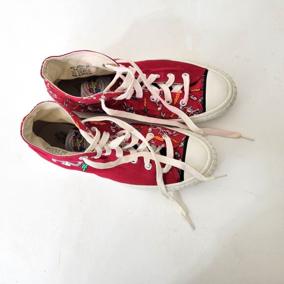 Keds Red Loony Tunes Buggs Bunny High Top Sneakers - Picture 8 of 8